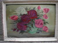 Ζωγραφική, λάδι, χαρτόνι.