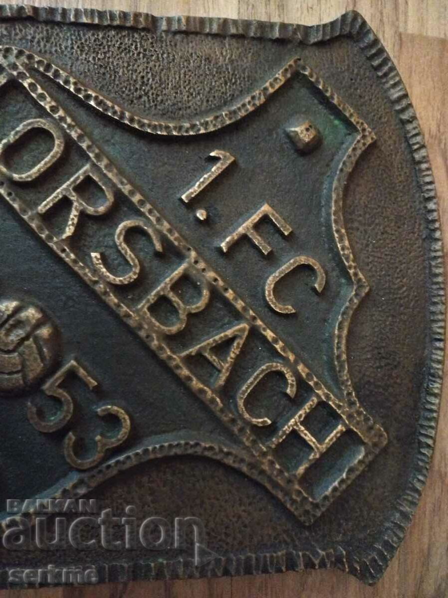 Delivery of Football emblem Delivery of Football emblem