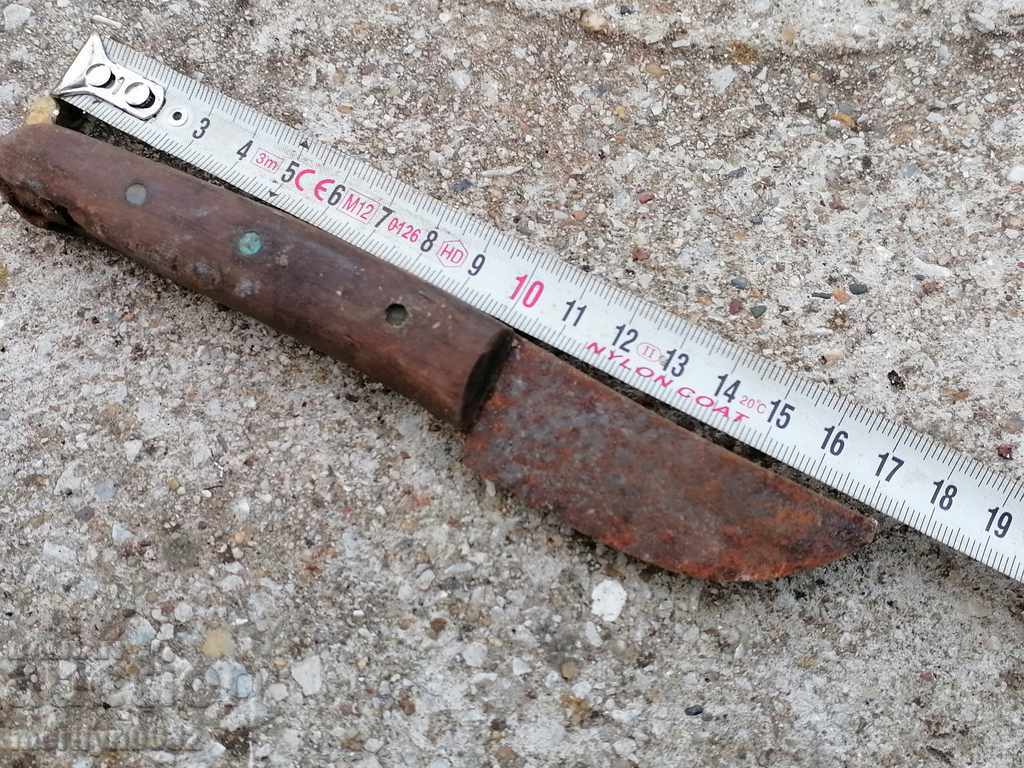 Δημοπρασία Παλιά κρεοπωλείο μαχαίρι, karakulak, nozhka Δημοπρασία Παλιά κρεοπωλείο μαχαίρι, karakulak, nozhka