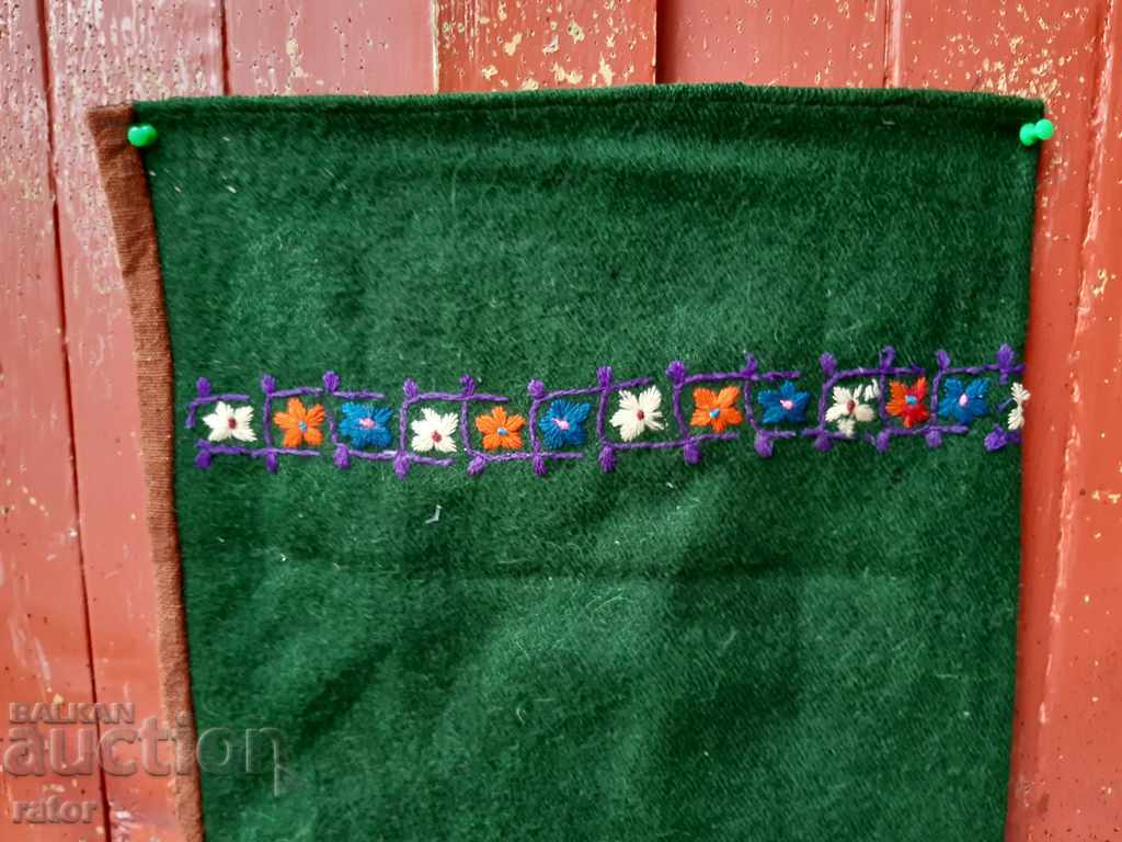 Authentic woven woolen cover. Costume with price 15.00 BGN | € 7.67