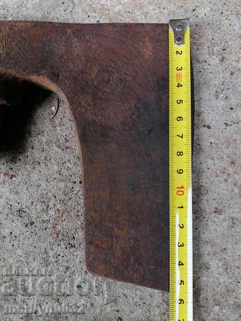 Стара брадва топор инструмент ковано желязо - 5 Стара брадва топор инструмент ковано желязо - 5