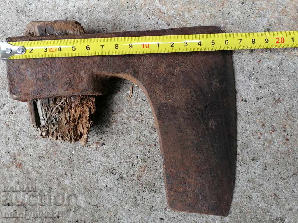 Стара брадва топор инструмент ковано желязо - 6 Стара брадва топор инструмент ковано желязо - 6