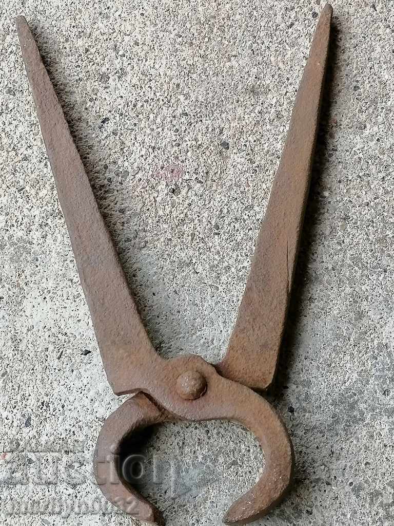 Ancient primitive crumpled keretten pliers in the 20th century - 7 Ancient primitive crumpled keretten pliers in the 20th century - 7