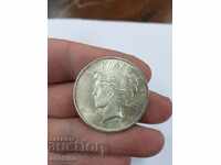Monedă americană de argint de calitate 1 dolar 1922