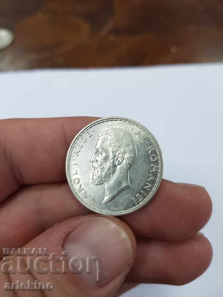 Доставка на Топ качествена румънска сребърна монета 2 леи 1914