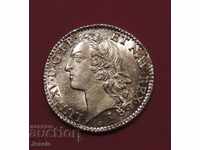 1748 - W Franța Ludovic al XV-lea Ludovic de Aur Lille - XF ++ (aur)
