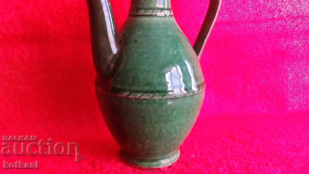 Old ceramic Pitcher Pavur glaze with price 35.00 BGN | € 17.90 Old ceramic Pitcher Pavur glaze with price 35.00 BGN | € 17.90