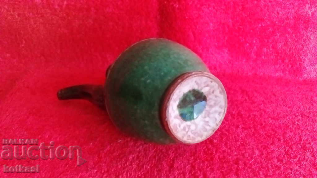 Old ceramic Pitcher Pavur glaze - 6 Old ceramic Pitcher Pavur glaze - 6