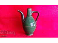 Old ceramic Pitcher Pavur glaze