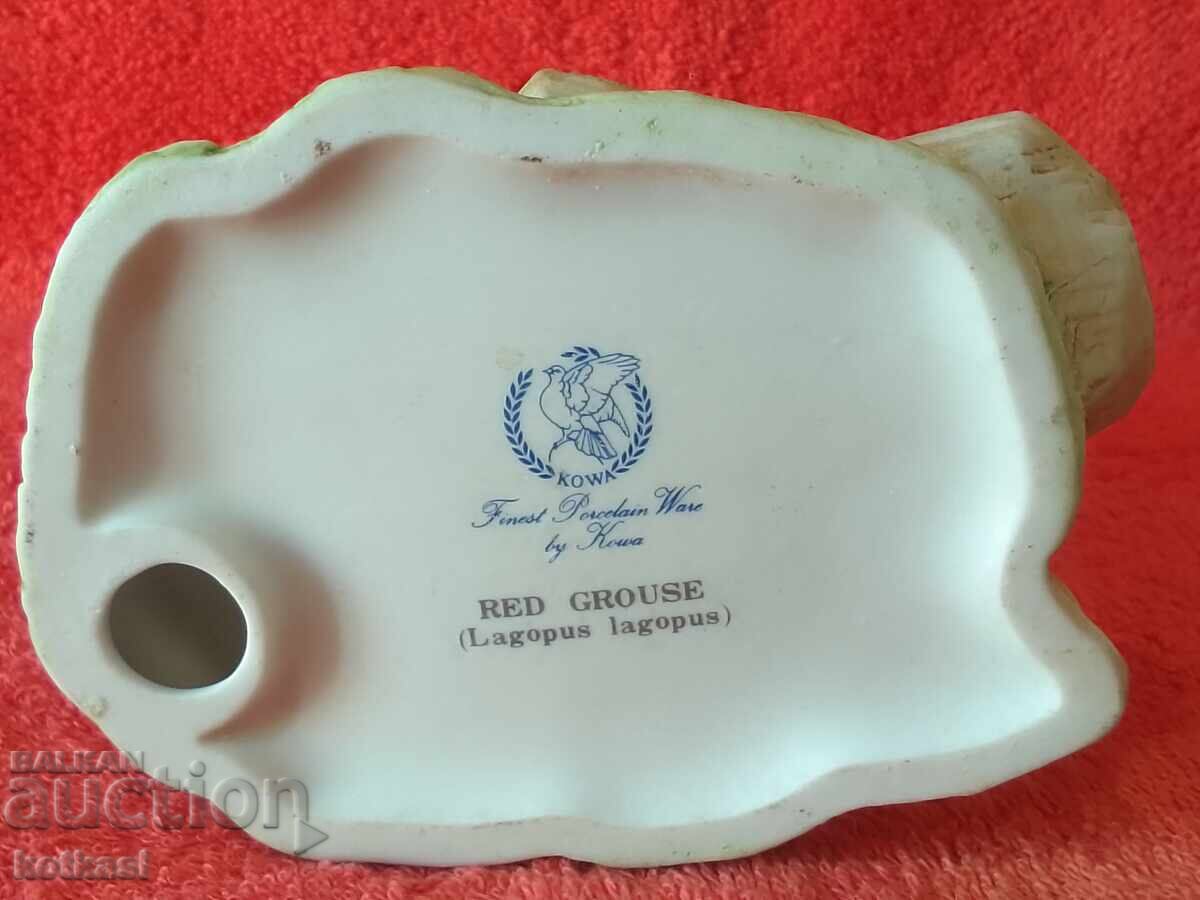 Old porcelain figure Pheasant Tetrev Keklik Yarebi - 7 Old porcelain figure Pheasant Tetrev Keklik Yarebi - 7