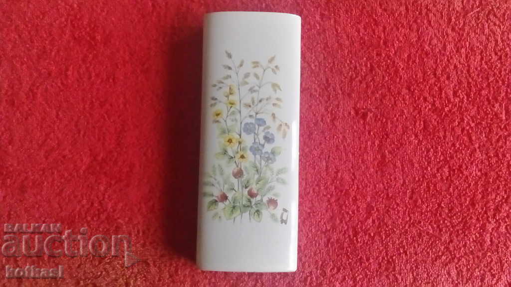 Old porcelain Vase for wall vessel