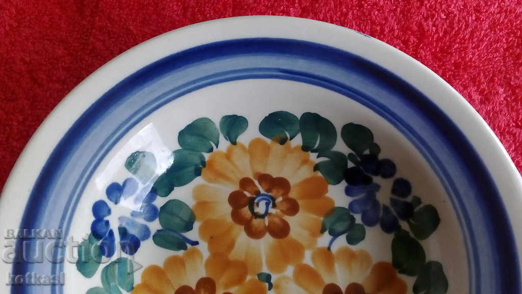 Παλιό χειροποίητο κεραμικό λούστρο Πολωνία με τιμή 10.50 BGN | € 5.37 Παλιό χειροποίητο κεραμικό λούστρο Πολωνία με τιμή 10.50 BGN | € 5.37