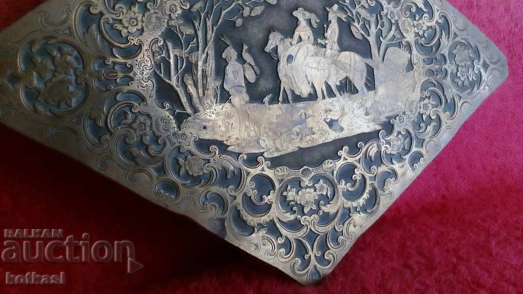 Old copper bronze panel Horses Men Woman Hunting dog with price 21.00 BGN | € 10.74 Old copper bronze panel Horses Men Woman Hunting dog with price 21.00 BGN | € 10.74