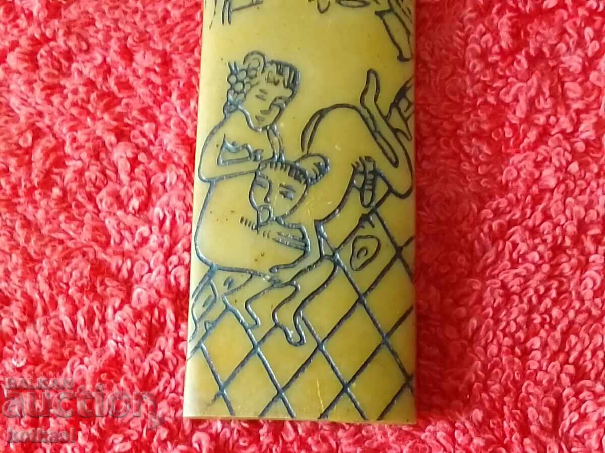 Delivery of Drawing Engraving Double Sided Sex Erotic Nude Man Woman Delivery of Drawing Engraving Double Sided Sex Erotic Nude Man Woman