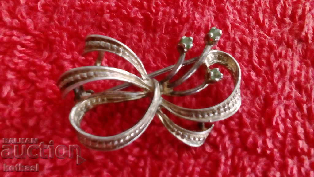 Old silver brooch Old silver brooch
