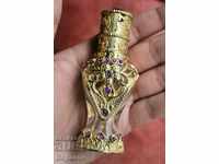 Ancient Bottle of Perfume Bottle with Stones