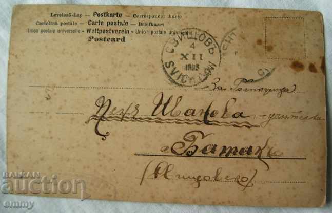 Delivery of Kingdom of Bulgaria old photo postcard Svishtov 1905 Delivery of Kingdom of Bulgaria old photo postcard Svishtov 1905