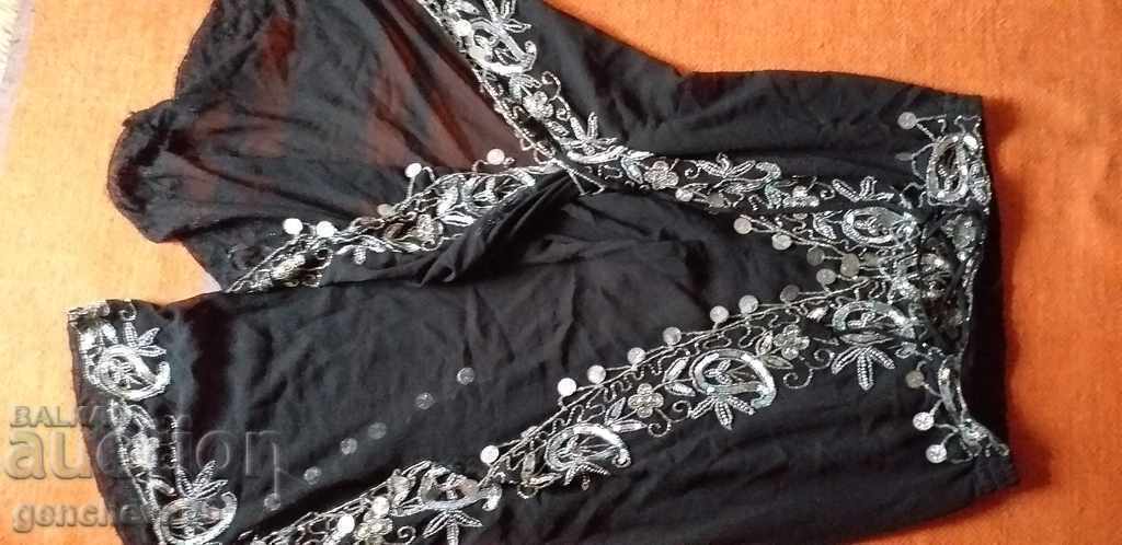 COSTUM pentru dansuri orientale cu broderie, paiete - 5