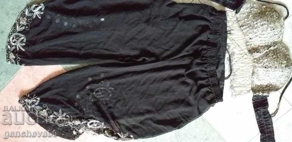 COSTUM pentru dansuri orientale cu broderie, paiete - 6