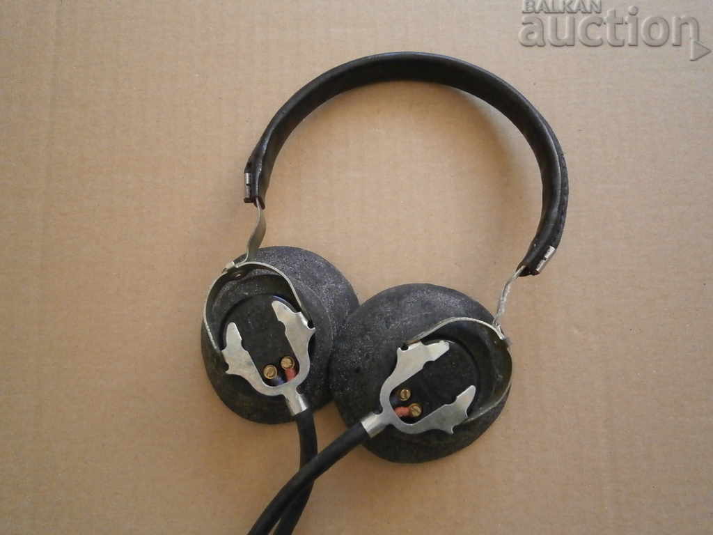 Delivery of army headphones USSR WW2 WWII Delivery of army headphones USSR WW2 WWII