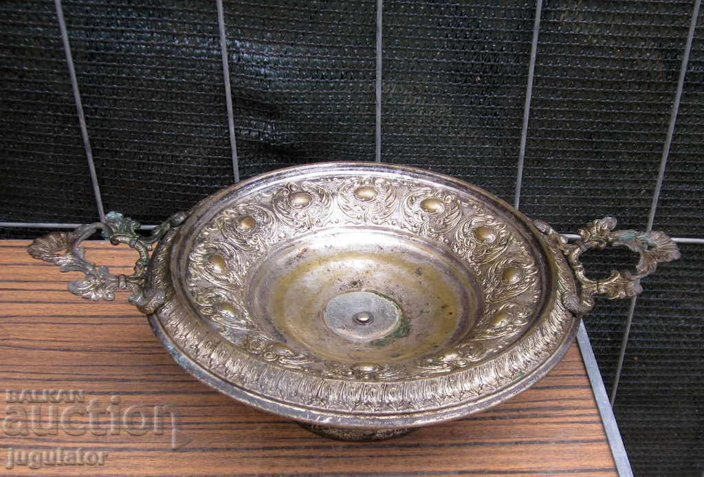 Auction Art Deco Vintage German WMF I/O Ornamental Fruit Tray Auction Art Deco Vintage German WMF I/O Ornamental Fruit Tray