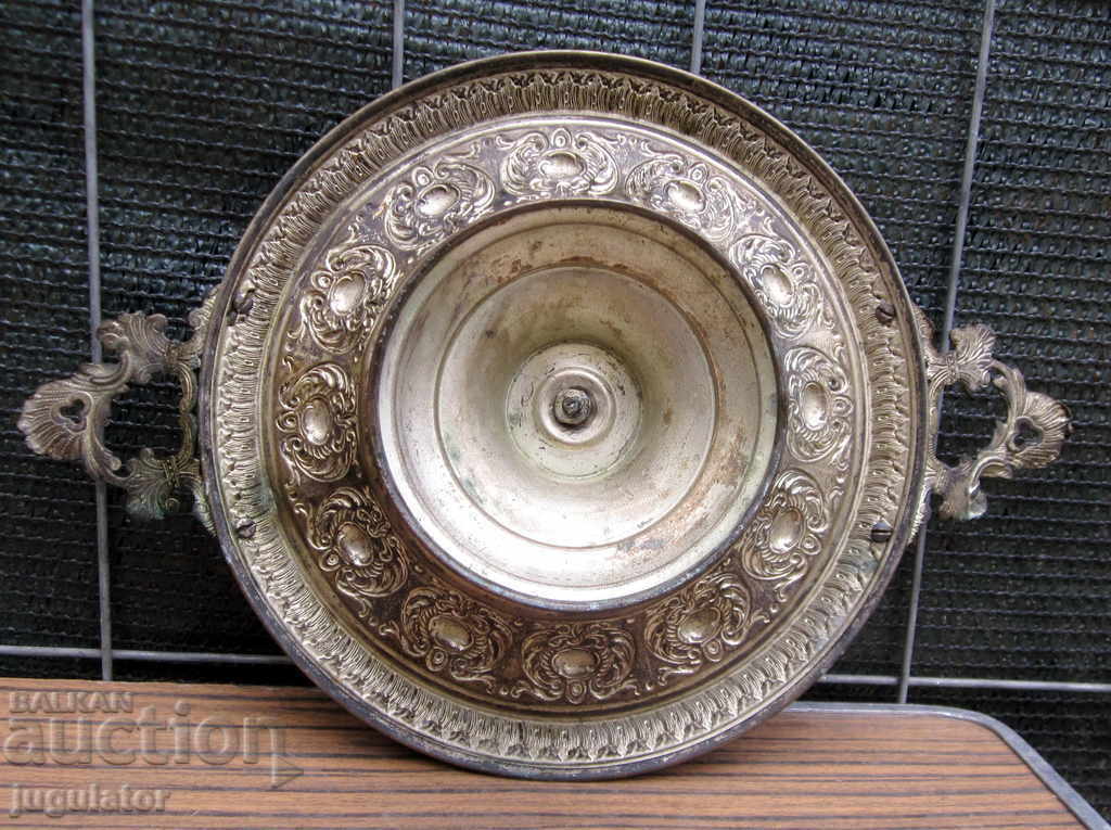 Art Deco Vintage German WMF I/O Ornamental Fruit Tray - 6 Art Deco Vintage German WMF I/O Ornamental Fruit Tray - 6