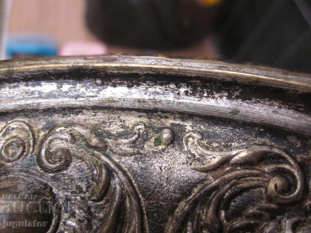 Art Deco Vintage German WMF I/O Ornamental Fruit Tray - 7 Art Deco Vintage German WMF I/O Ornamental Fruit Tray - 7