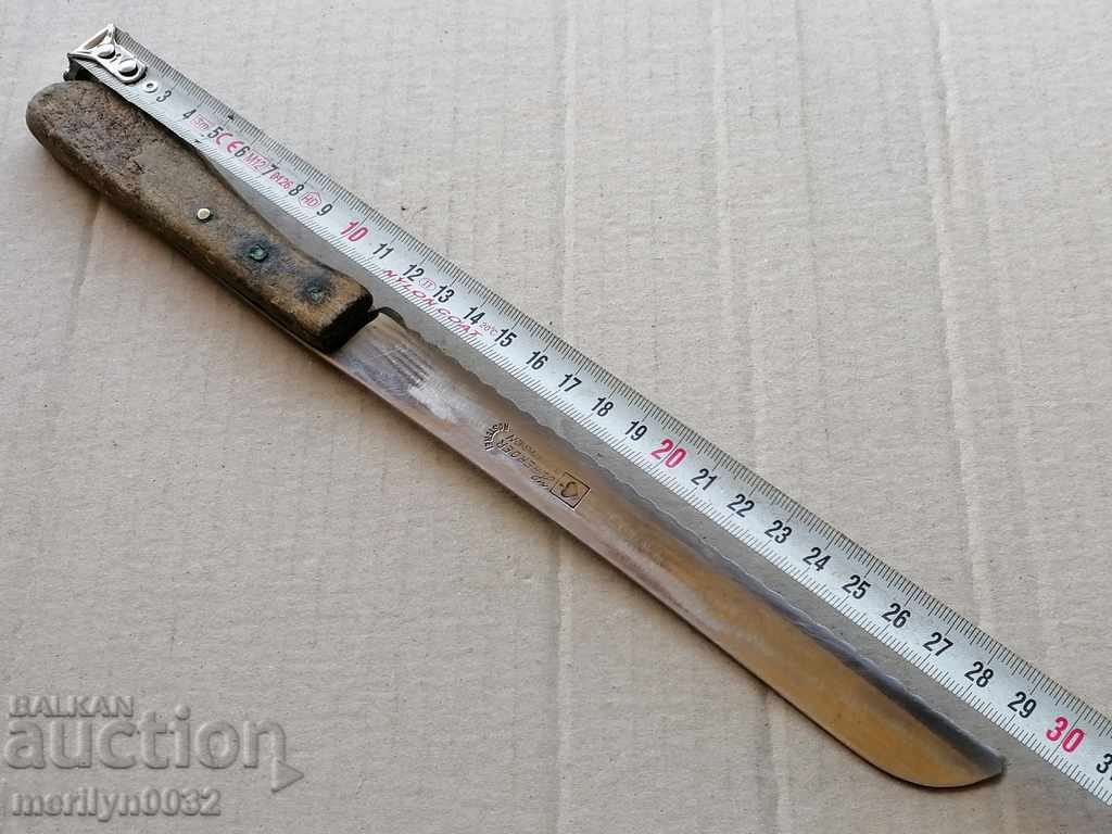 Old German kitchen knife Solingen dagger blade beginning of the 20th century - 5