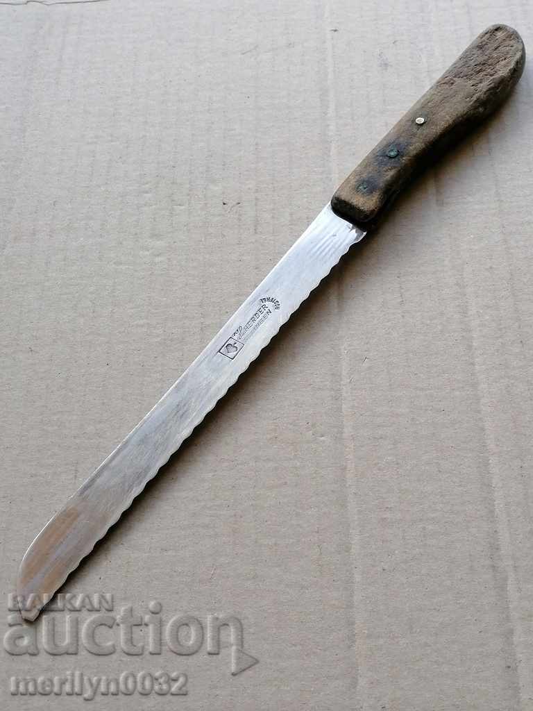 Стар немски кухненски нож Solingen кама острие нач 20-ти век