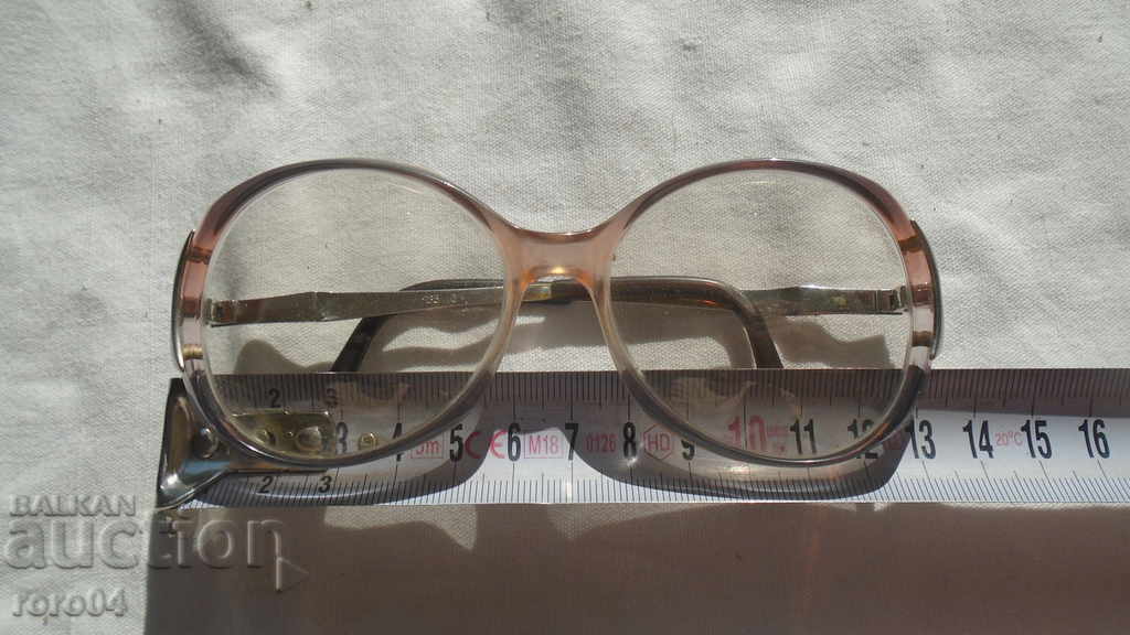 RETRO GLASSES WITH DIOPTER - METZLER - GERMANY