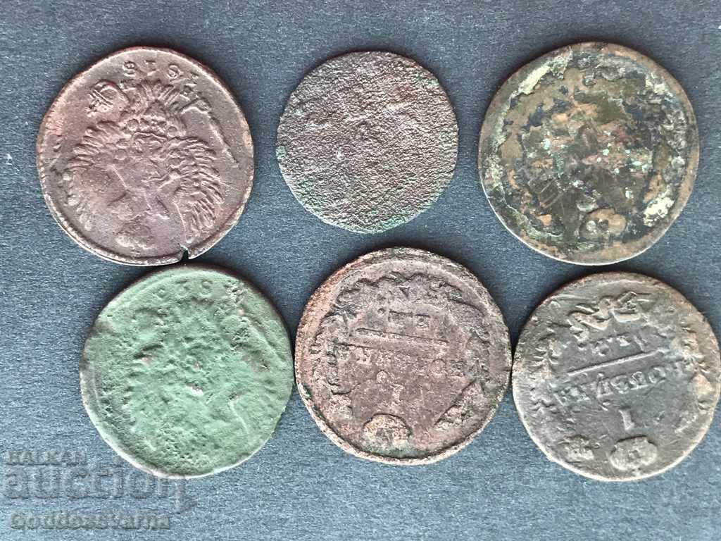 Russia Kopecks 6 COINS with price 12.00 BGN | € 6.14