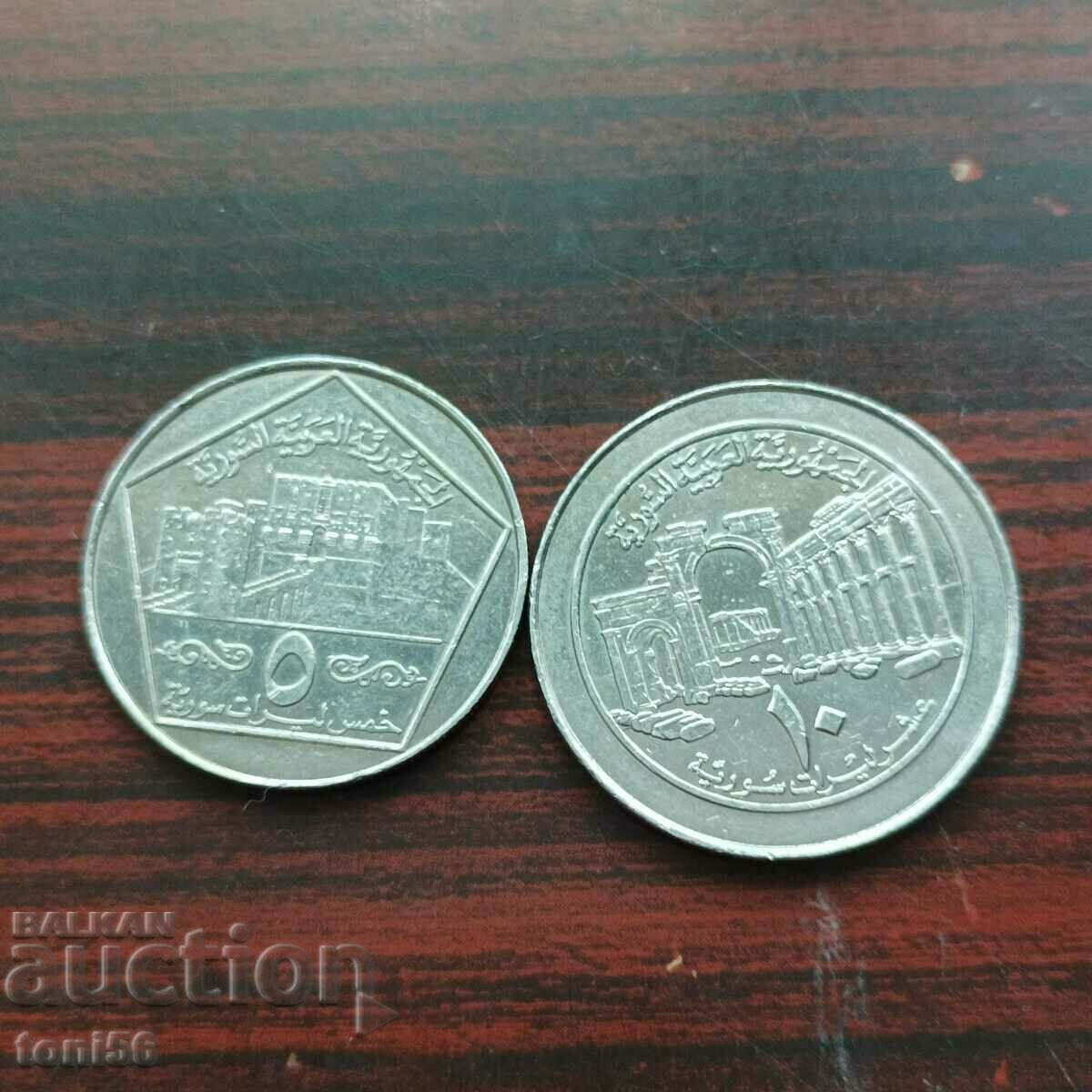 Сирия 5 и 10 паунда 1996
