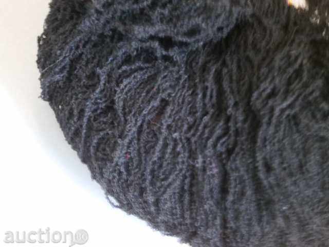 Licitație fire boucle negru fin, 300 de grame, bulgară