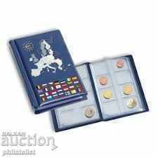 Leuchtturm pocket album for eight euro series - 64 coins