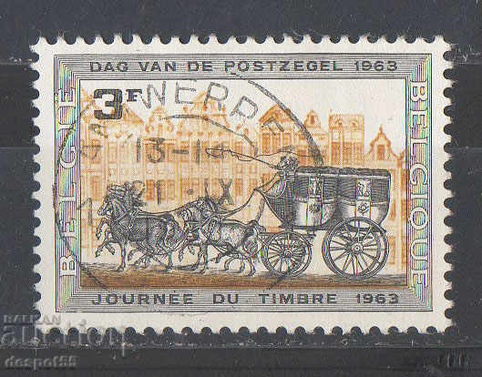 1963. Βέλγιο. Ημέρα γραμματοσήμου.
