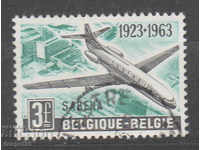 1963. Belgium. 40th anniversary of Sabena airline.