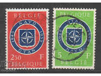 1959. Belgia. A zecea aniversare a NATO.