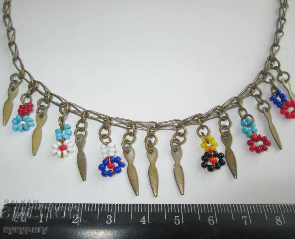 Παράδοση Γυναικείο κολιέ κολιέ με χάντρες κοστουμιών Παράδοση Γυναικείο κολιέ κολιέ με χάντρες κοστουμιών