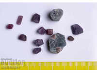 Lot of rubies and sapphires untreated 50 carats. Lot .11.1