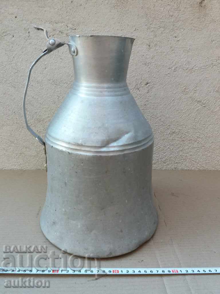 SOLID METAL IBRIK, GUM, JUG - 8 LITERS with price 11.99 BGN | € 6.13