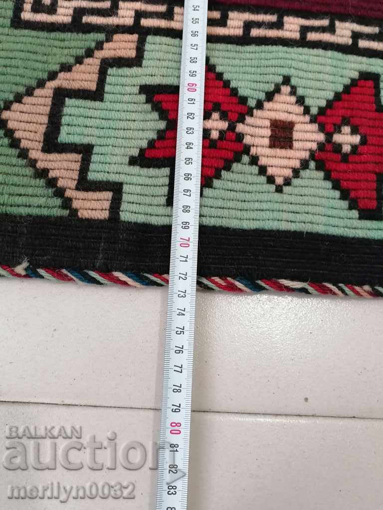 Licitație Tapițerie de perete țesătă manual veche husă de pernă Licitație Tapițerie de perete țesătă manual veche husă de pernă