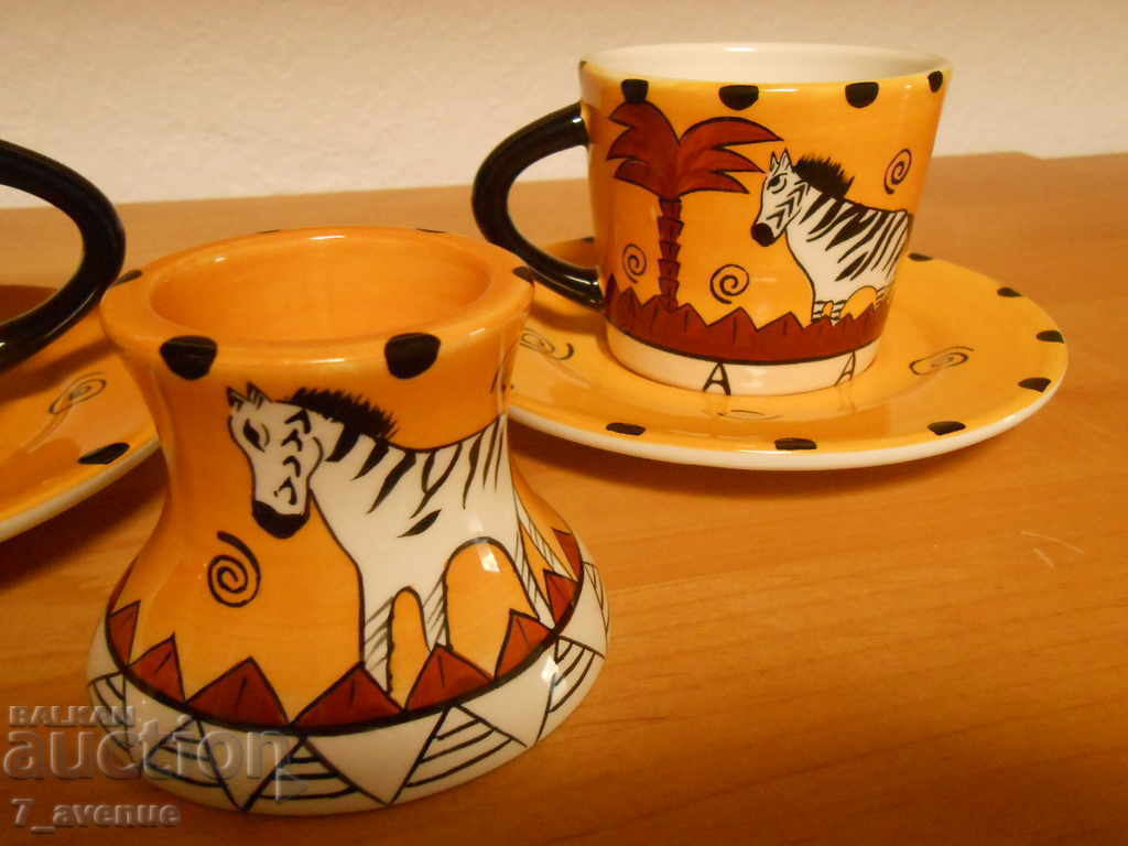 Exotic children's set - ceramics, marked, 11/24/2020 - 7 Exotic children's set - ceramics, marked, 11/24/2020 - 7