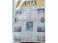Revista ARTS Paris 1947 numărul 1 m 8 ianuarie p