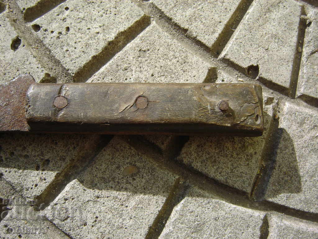 OLD KNIFE BLACK BUFFALO HORN - 6 OLD KNIFE BLACK BUFFALO HORN - 6