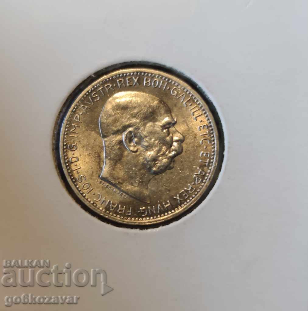 Livrarea Austria 1 coroană 1915 Argint UNC