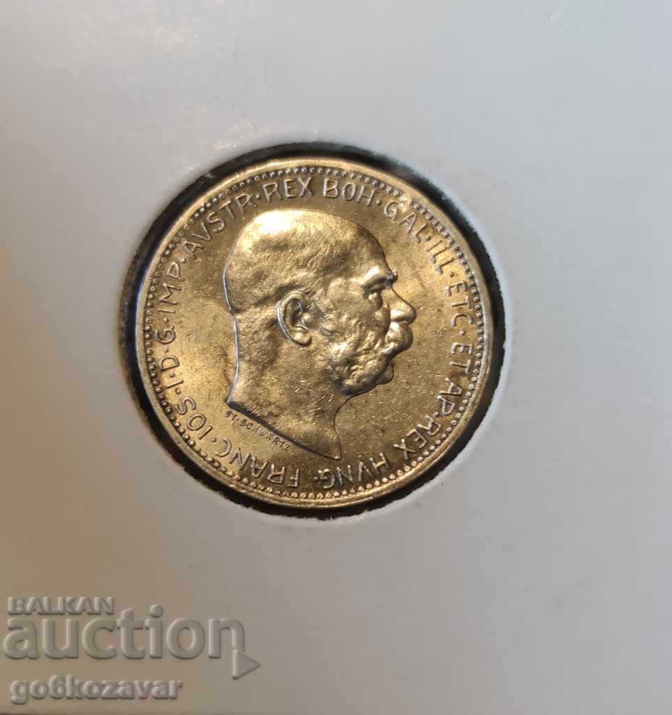 Austria 1 coroană 1915 Argint UNC