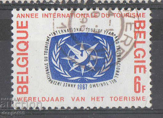 1967. Белгия. Международна година на туризма.