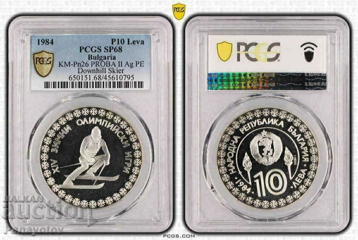 Auction SAMPLE II AND SAMPLE I PCGS NGC SP 68 SP 67 10 LEVA SARAJEVO 1984 Auction SAMPLE II AND SAMPLE I PCGS NGC SP 68 SP 67 10 LEVA SARAJEVO 1984