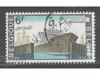 1968. Белгия. Морският канал на Ганд.