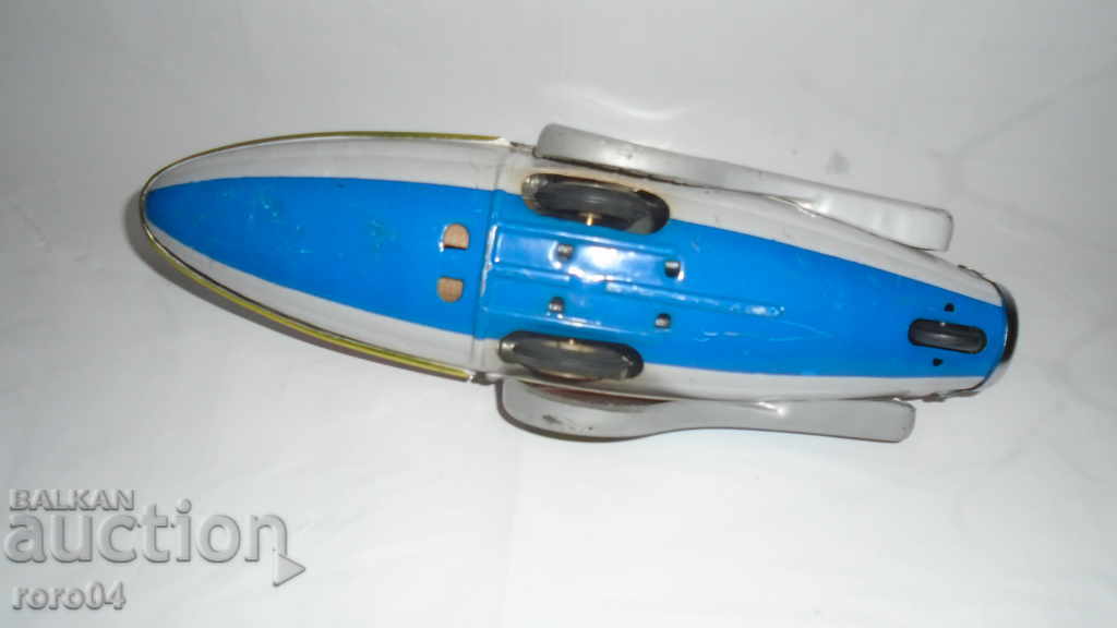 ГОЛЯМА СТАРА МЕХАНИЧНА ЛАМАРИНЕНА ИГРАЧКА - 7 ГОЛЯМА СТАРА МЕХАНИЧНА ЛАМАРИНЕНА ИГРАЧКА - 7